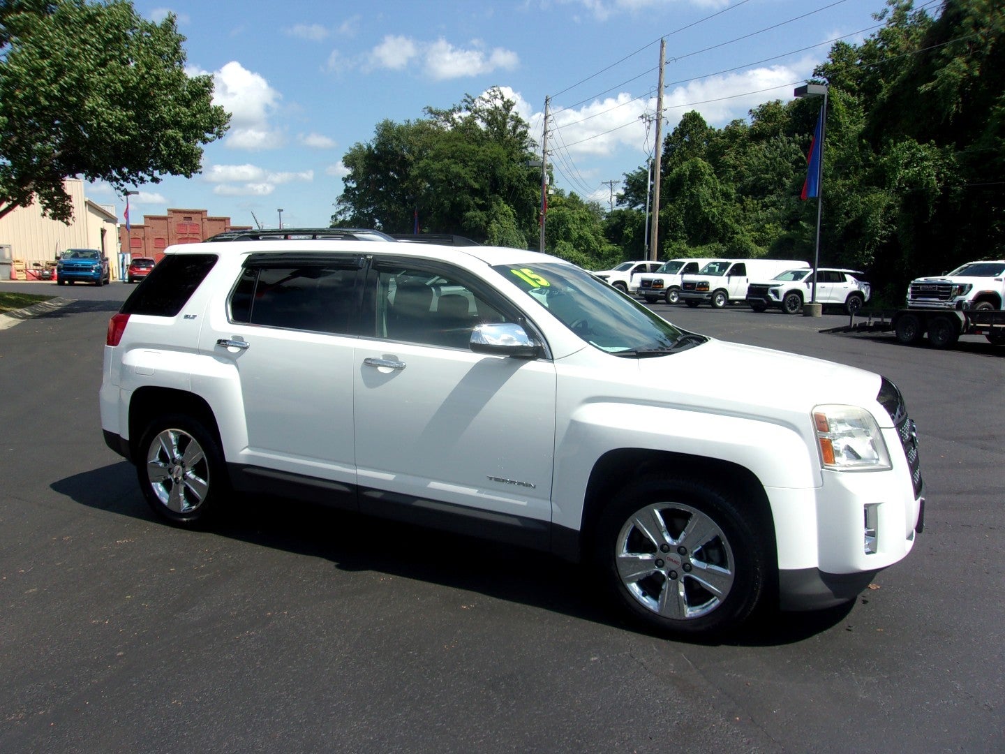 Used 2015 GMC Terrain SLT-2 with VIN 2GKFLYE33F6102707 for sale in Kansas City
